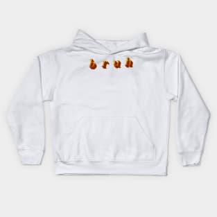 Bruh Wordart Kids Hoodie